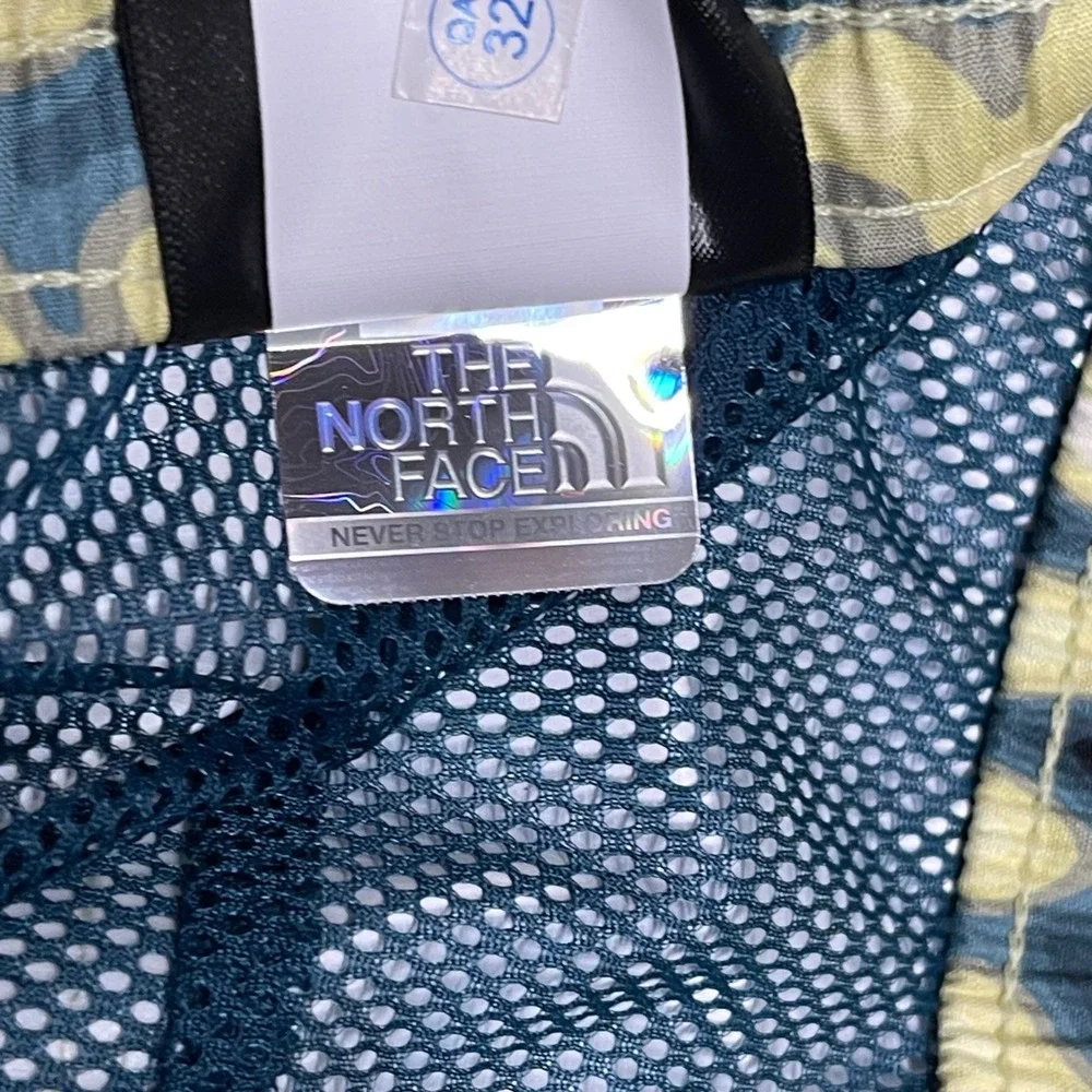 The North Face Build Up Pants Mens Yellow XXL Long Nettle The Lift Print DryVent